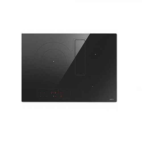 Table de cuisson induction aspirante 72cm 3 feux 7400w noir - PRF0187246 - ELICA