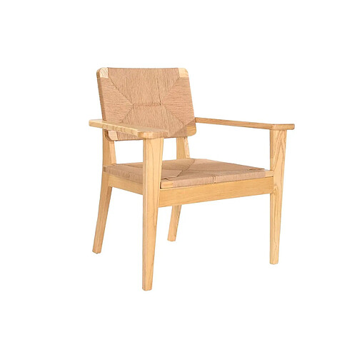 Chaise de Salle à Manger DKD Home Decor 67 x 47 x 84 cm 83 x 62 x 84 cm Naturel