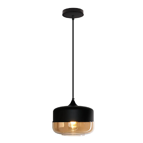 Stoex Suspension Design Style Retro Vintage Contemporain Couleur Fumé , Lustre Abat-jo