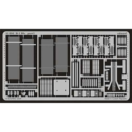 B-1 Bis Für Tamiya Bausatz.- 1:35e - Eduard Accessories