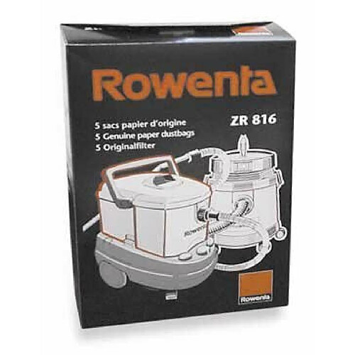 POCHETTE 5 SACS ASPIRATEUR BULLY ROWENTA - ZR814