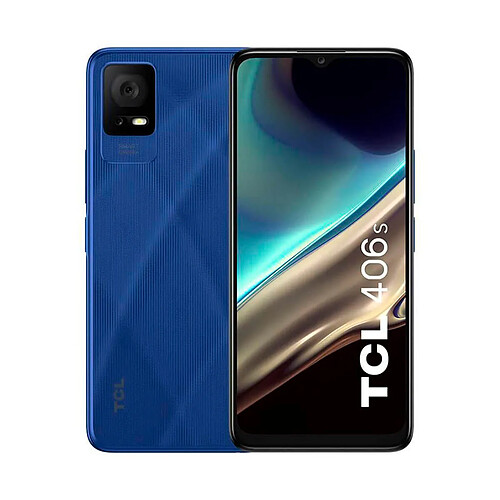 TCL 406s 3 Go/64 Go Bleu (Galactic Blue) Double SIM