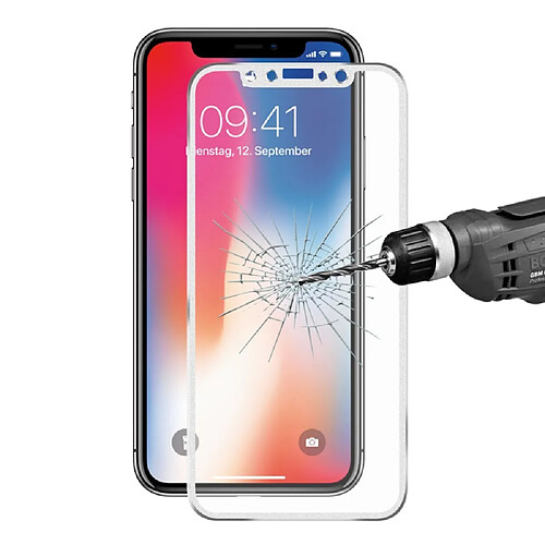 Protecteur écran en verre trempé pour Apple iPhone X