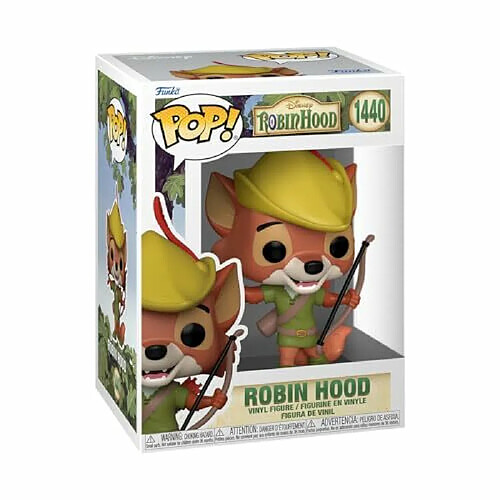 Zyx Music Sarl Funko Pop! Disney: Robin Hood - Robin des Bois - Figurine en Vinyle à Collectionner - Idée de Cadeau - Produits Officiels - Jouets pour Les Enfants et Adultes - Movies Fans