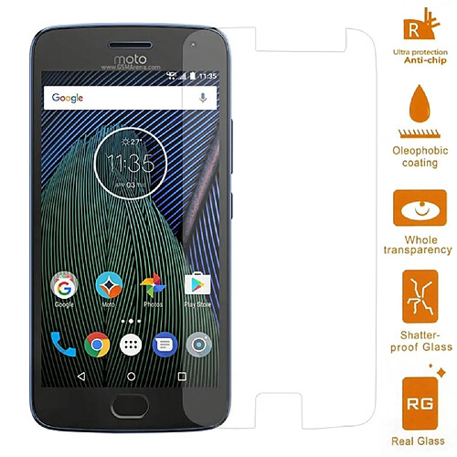 Protecteur écran en verre trempé pour Motorola Moto G5