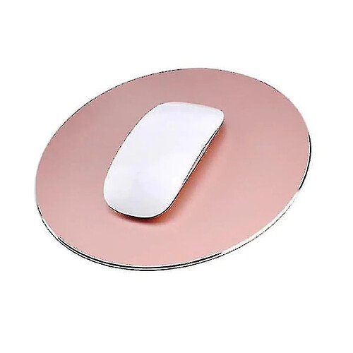 Universal 22 * 22 Mousepad en aluminium circulaire créatif