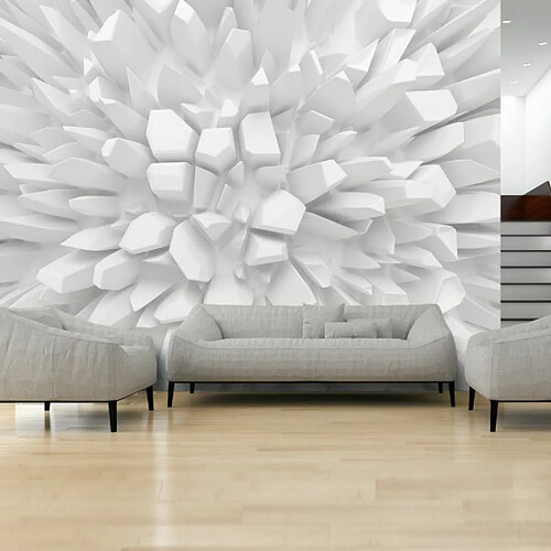 Paris Prix Papier Peint White Dahlia 175 x 250 cm