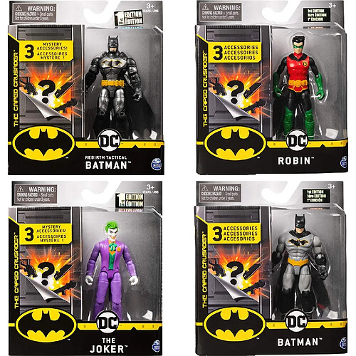 Spin Master BAT Batman Figurines 10 cm Modèles Aléatoires