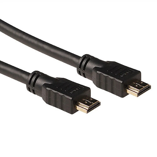 Act Editions ACT AK3901 câble HDMI 1 m HDMI Type A (Standard) Noir