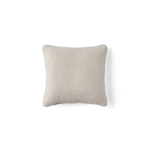 Bestmobilier Topaze - coussin - en tissu bouclette - 40x40 cm