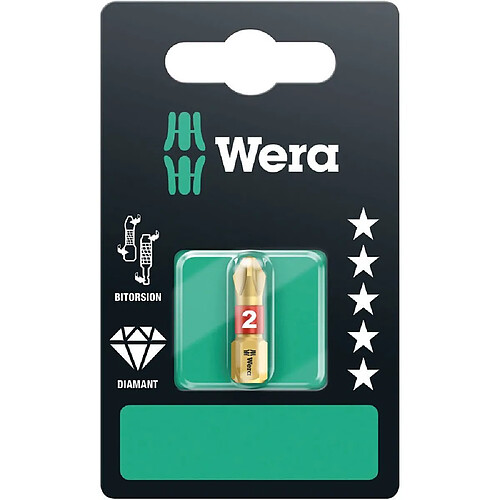 Wera 851/1 BDC SB PH2, PH 2 x 25 mm - 05073333001