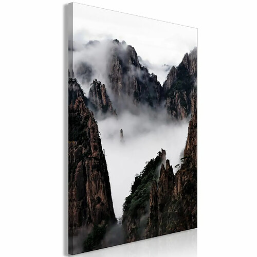 Paris Prix Tableau Imprimé Fog Over Huang Shan 60 x 90 cm