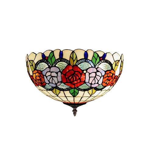 MYTIFFANY Plafonnier Style Rosy 4x60W E27 D40