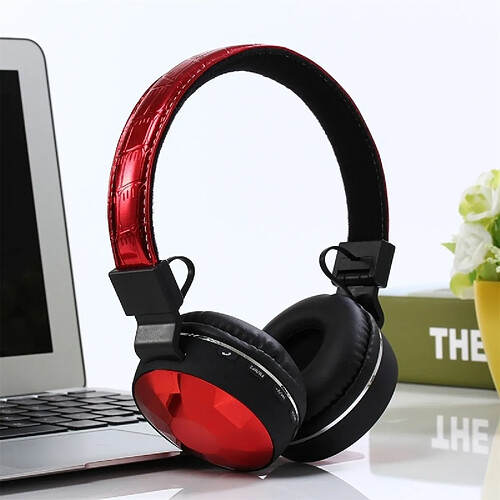 Wewoo Écouteur Bluetooth S36 4.2 Casque BluetoothLecture et commutation de musiqueRéglage du volume et réponse Rouge