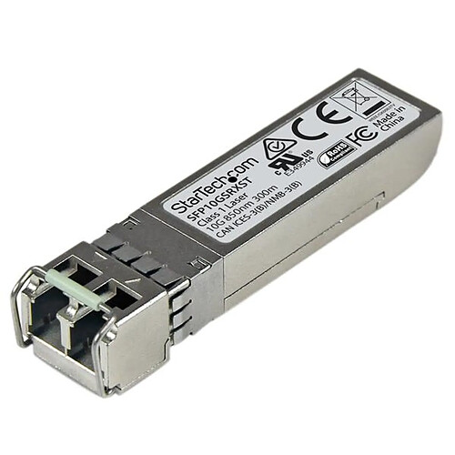 StarTech.com Module de transceiver SFP+ à fibre optique 10 Gigabit - Compatible Cisco SFP-10G-SR-X - Multimode LC avec DDM - 300 m