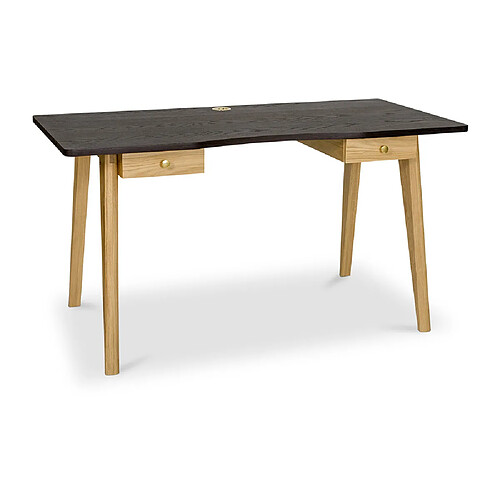 ICONIK INTERIOR Bureau en bois - Bertil Marron