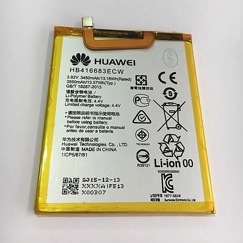 Battérie Huawei HB416683ECW pour Nexus 6P (pièce de rechange)