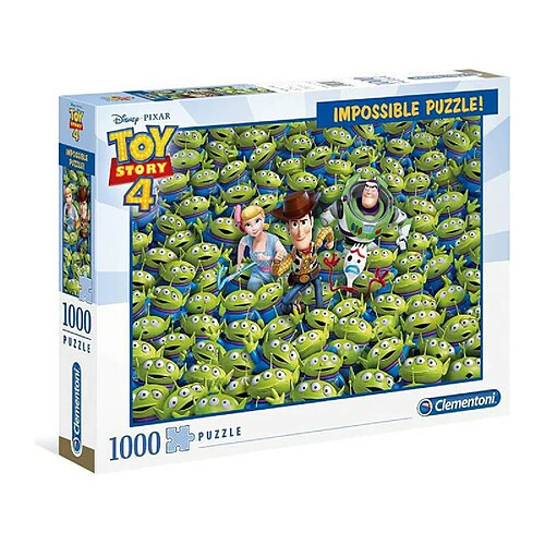 Puzzle Impossible 1000p Toy Story - 69 x 50 cm - Clementoni