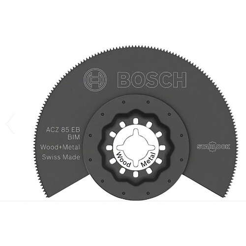 Lame de scie oscillante Bosch ACZ 85 EB pour outils multifonctions