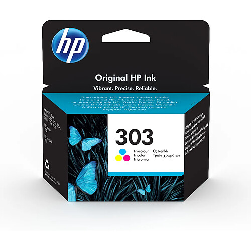 Hewlett Packard HP Cartouche d'encre 303 trois couleurs authentique