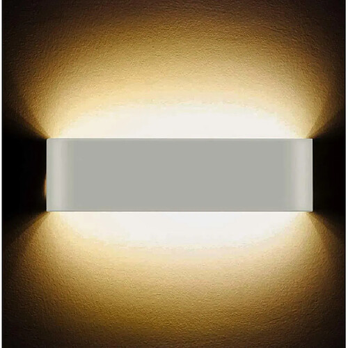 Stoex LED Applique murale 12W haute Lumineuse Intérieure Moderne Lampe LED Hall d'entrée Escaliers Hôtels Lumières, Lumière Blanche Chaude