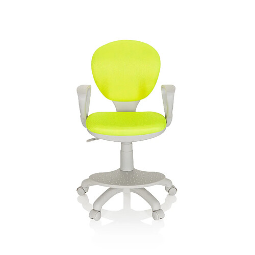 Chaise pour enfant / Chaise de bureau pour enfant KID COLOUR G1 Tissu Vert hjh OFFICE