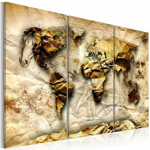 Paris Prix Tableau Imprimé Anatomy of the World 60 x 90 cm