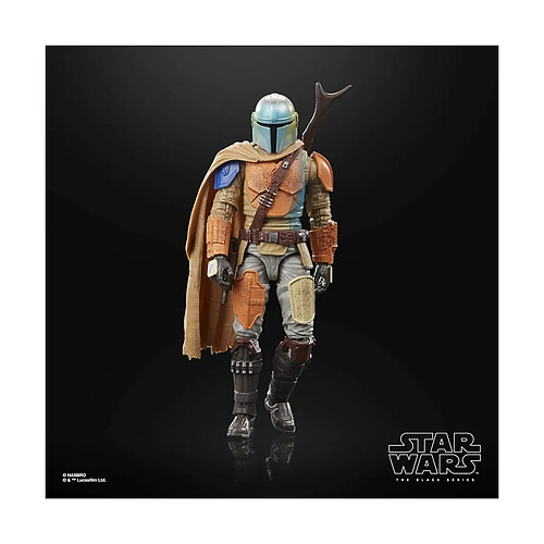 Hasbro Star Wars : The Mandalorian Black Series Credit Collection - Figurine The Mandalorian (Tatooine) 15 cm