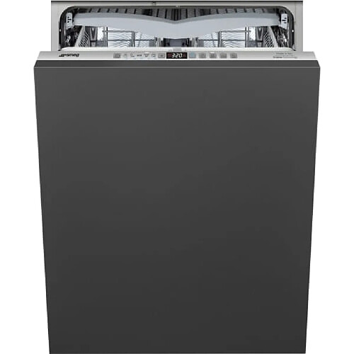 Smeg ST311CS Lave-Vaisselle 1800W 240V 51dB 13 Couverts Intégrable Métal Noir