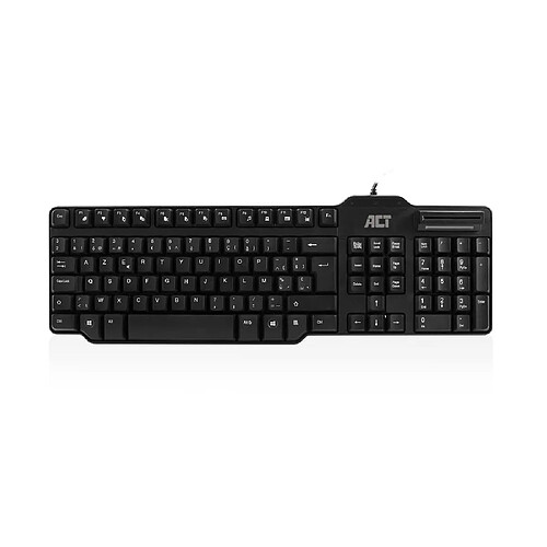 Act Editions ACT AC5475 clavier USB AZERTY Belge Noir