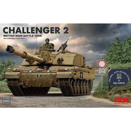 Rye Field Model Maquette Char Challenger 2 British Main Battle Tank