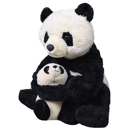 Wild Republic Peluche Maman et Bebe Panda