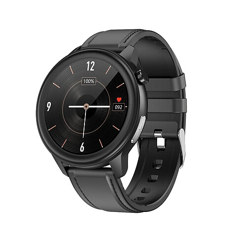 Yonis Montre Connectée Etanche IP68 Ecran Couleur 1.3 Pouces Moniteur Oxygène Sanguin Température Corporelle