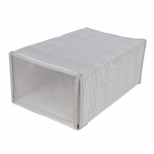 Paris Prix Boîte de Rangement Chaussure Pliable 34cm Gris