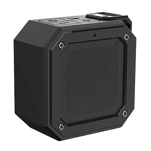 Yonis Mini Enceinte Bluetooth IPX7 Waterproof 24h Autonomie Basse Supérieure Assistant Vocal