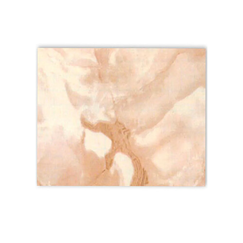 Toilinux Lot 2x Adhésif décoratif pour meuble effet marbre Carrare - 200 x 45 cm - Beige