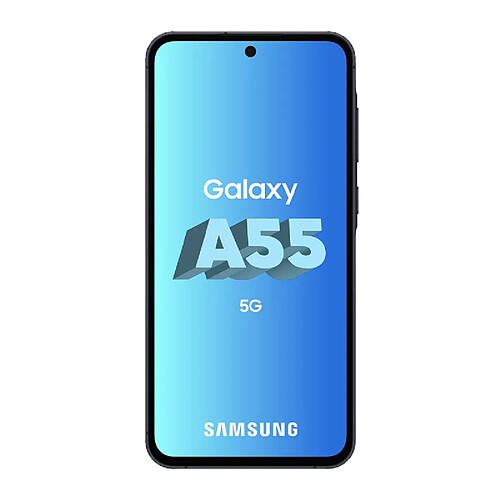 Samsung A556 Galaxy A55 5G (Double Sim - 6.6", 256 Go, 8 Go RAM) Bleu Nuit