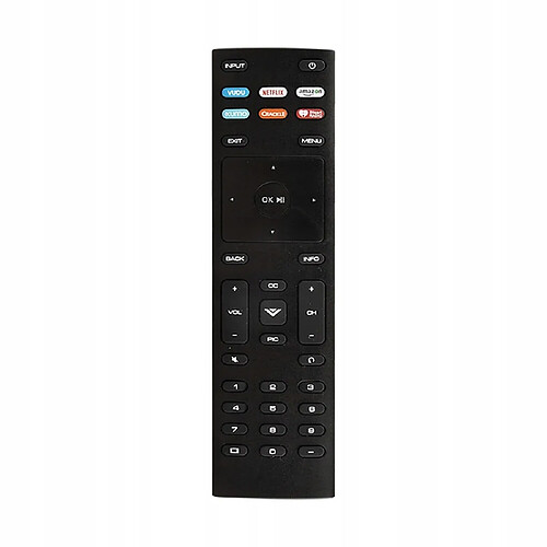 GUPBOO Télécommande Universelle de Rechange pour VIZIO XRT-136 VUDU AMAZON Home Smart TV LCD être