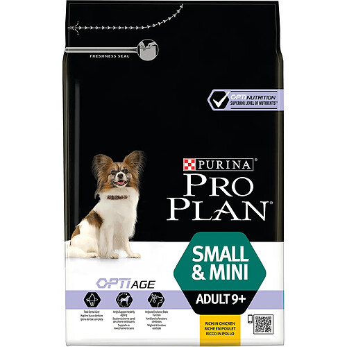 Proplan PRO PLAN Optiage Croquettes - Riche en poulet - Pour petits chiens de 9 ans et plus - 7 kg