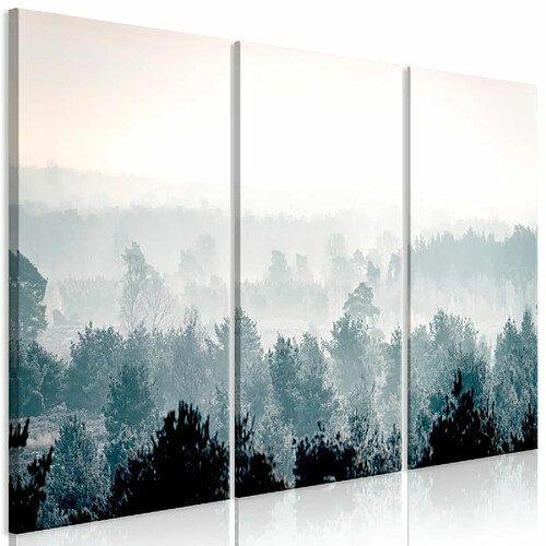 Paris Prix Tableau Imprimé 3 Panneaux Winter Forest 80 x 120 cm