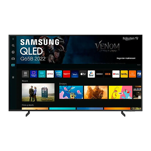 Tv led 37 42 pouces Samsung QE43Q65B 108 cm UHD/4K HDR Assistance vocale