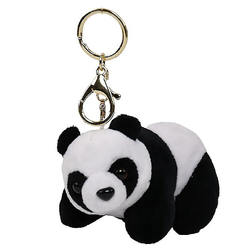 Universal Panda Keychain Pendant Cartoon Plux Doll Toy 10.5 cm