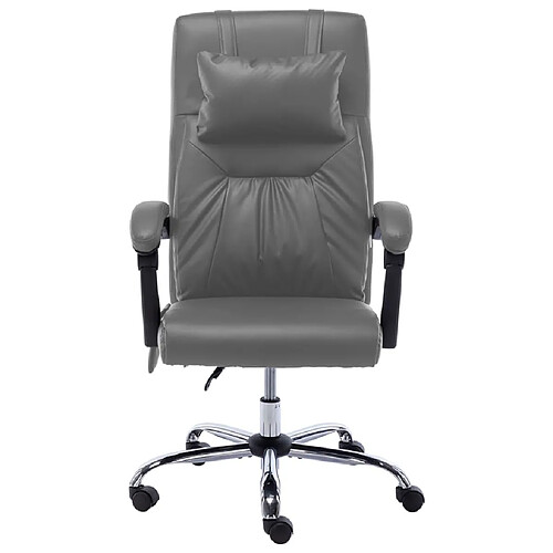 Maison Chic Chaise Gaming | Chaise de bureau Ergonomique Fauteuil de massage Anthracite Similicuir -GKD61345