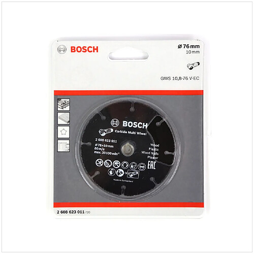 Disque à tronçonner Bosch CARBIDE Multi Wheel