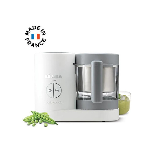 Beaba Robot culinaire 4 en 1 Babycook Neo 400 W Gris et blanc