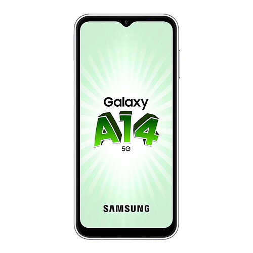 Samsung A146P/DSN Galaxy A14 5G (Double Sim - 6.6'' - 64 Go, 4 Go RAM) Argent