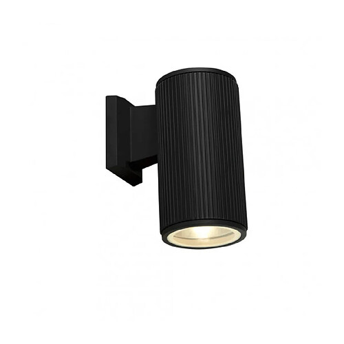 Searchlight Spot Outdoor Verre d'Aluminium Noir 1 ampoule 21,5cm