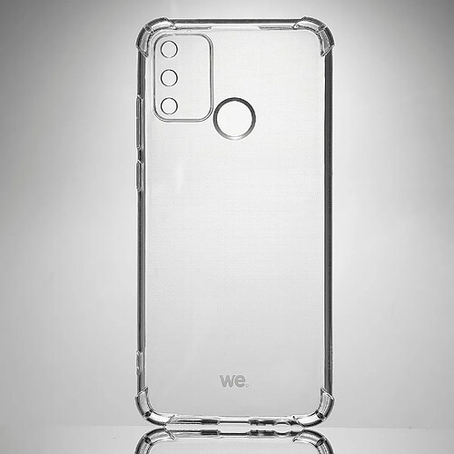 WE Coque de protection transparente pour HONOR 9A Fabriqué en TPU. Ultra résistant Apparence du téléphone conservée.