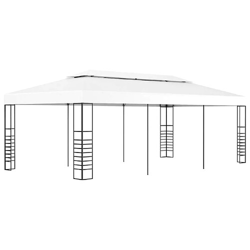 Maison Chic Tonnelle | Pergola de jardin 6 x 3 m Blanc -GKD94190