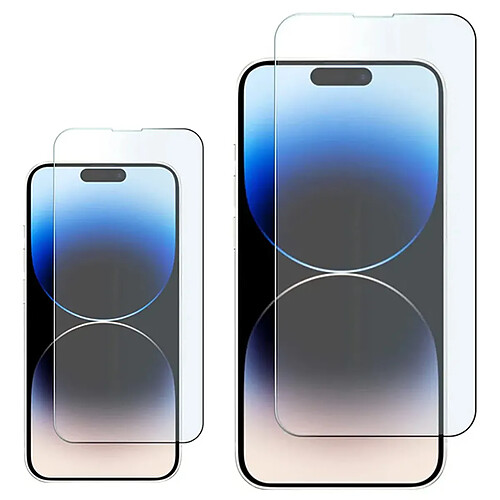 PHONECARE Kit 2 Film Verre Trempé ClearGlass pour Apple iPhone 15 Pro Max - Transparent